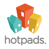 Trulia Logo - HotPads ahead. Rent around. Apartments and Houses for Rent
