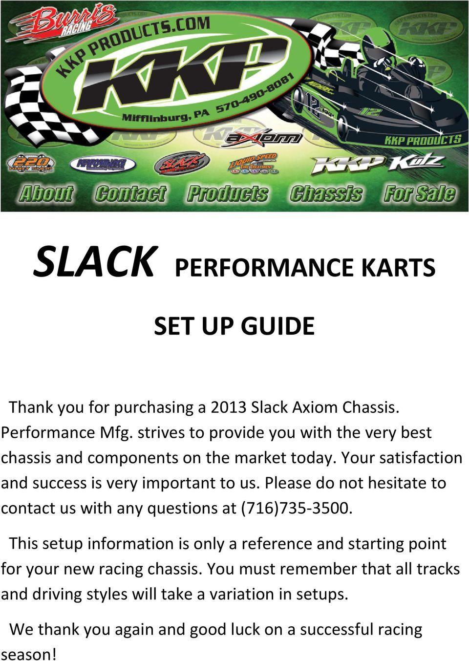 Slack Kart Logo - SLACK PERFORMANCE KARTS - PDF