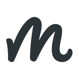 White and Blue M Logo - Logo Usage | MyFolio