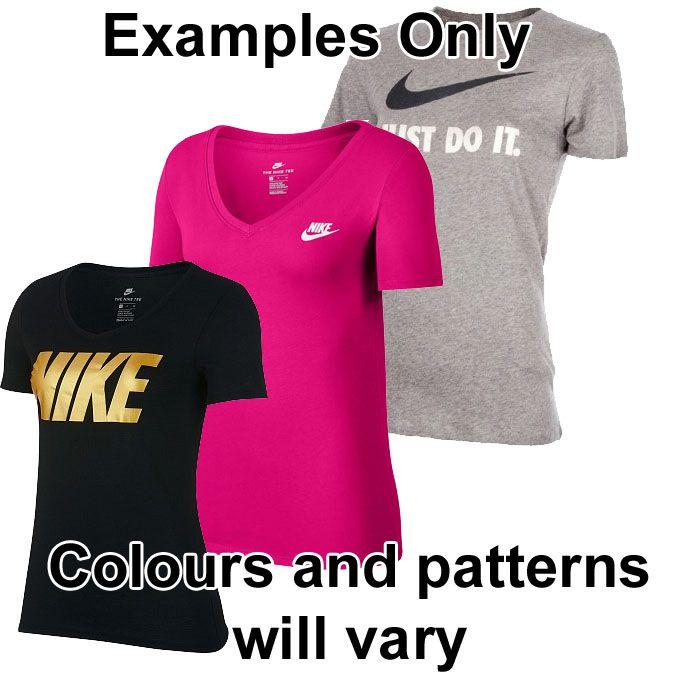Nike Word Logo - Nike Womens Word Logo Tee Shirt Clothing Shirts
