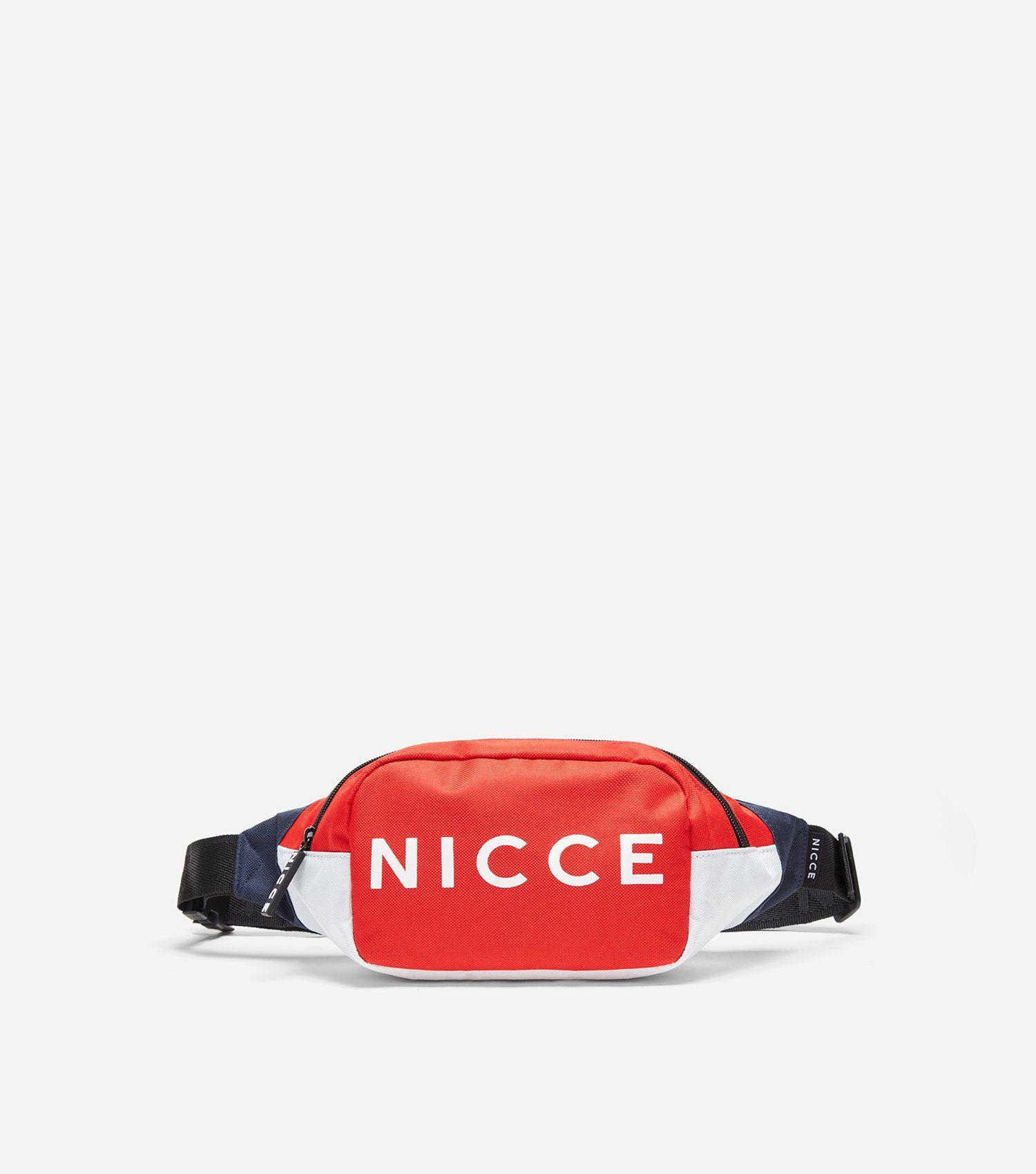 Red Navy Logo - NICCE BLITZ BUM BAG