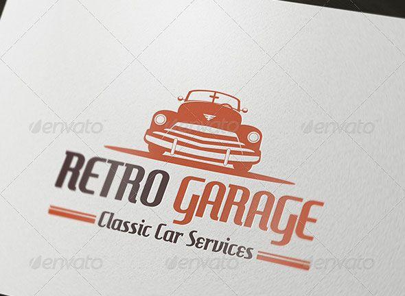 Vintage Garage Logo - 25 Cool Retro & Vintage Logo Template Designs | Web & Graphic Design ...