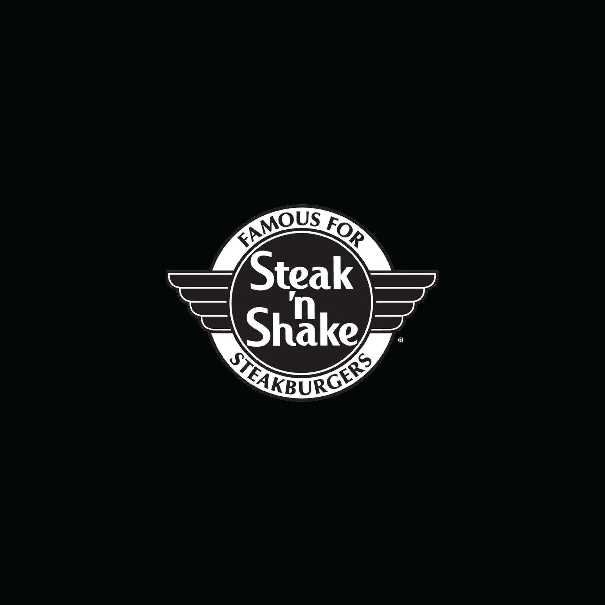 Black Steak'n Shake Logo - Steak 'n Shake - We'll Be Open — Natalie Bollt