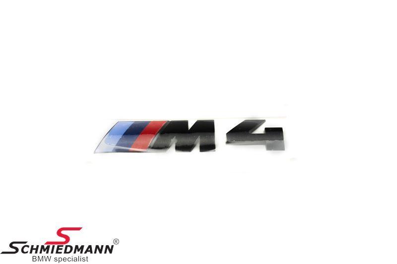 BMW M4 Logo - Emblem trunk lid 