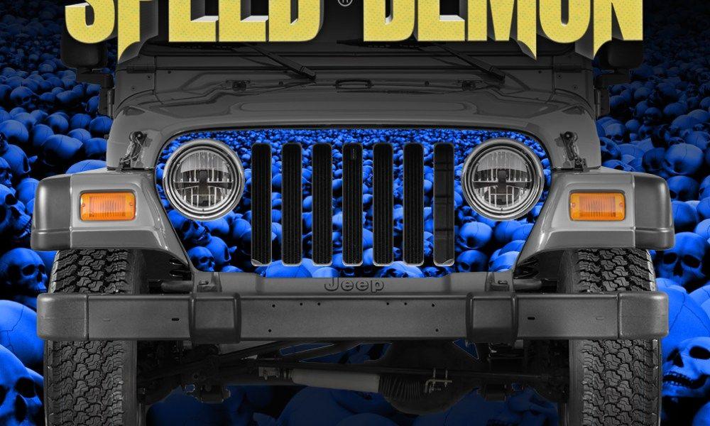 Electric Jeep Skull Logo - Skull Wraps - Vinyl Skull Wraps - Racing Stripes- Rocker Panel Wraps ...