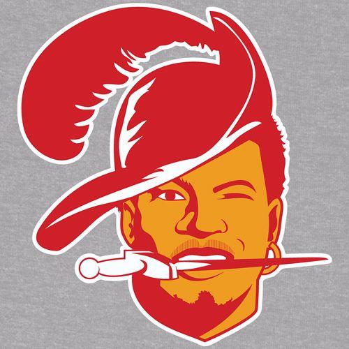 Tampa Bay Buccaneers Old Logo - JAMEIS WINSTON VINTAGE TAMPA BAY BUCCANEERS LOGO SPOOF T SHIRT ...