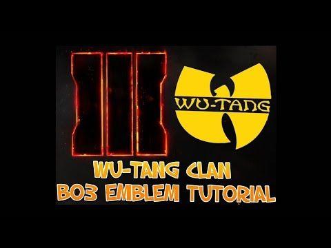 Wu-Tang Cool Logo - WU-TANG CLAN BO3 EMBLEM TUTORIAL - YouTube