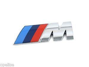 BMW M Series Logo - Genuine New BMW M WING BADGE Fender Emblem For 1 2 3 4 5 6 7 ...