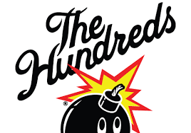 Hundreds Bomb Logo - THE HUNDREDS X GARFIELD BOMB LOGO STICKER - English