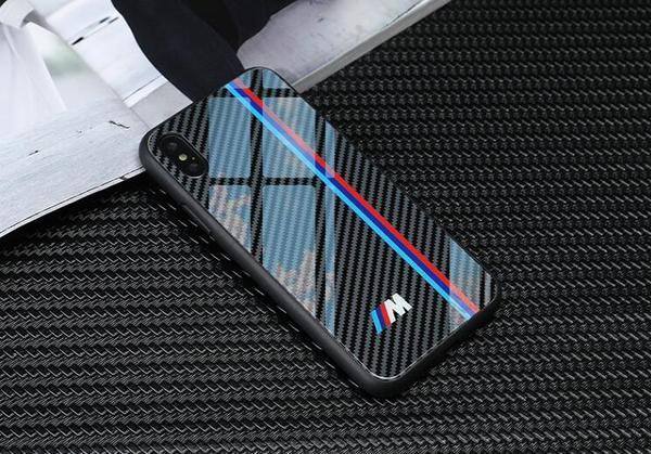 BMW M Series Logo - BMW M Luxury TPU Tempered Glass iPhone Case – Bmw League