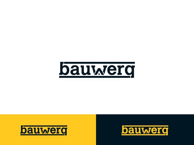 Blank Construction Logo - Serious, Modern, Construction Logo Design for bauwerq