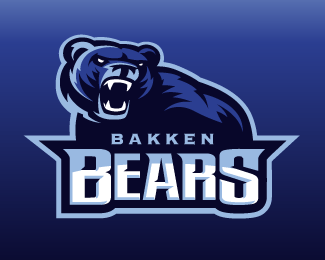 Blue Animal Logo - Logopond, Brand & Identity Inspiration (Bakken Bears)