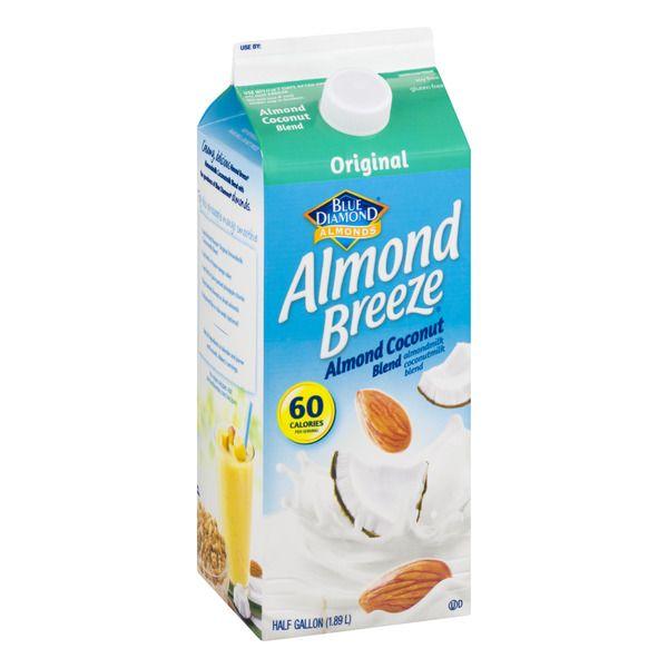 Blue Diamond Almond Breeze Logo - Blue Diamond Almond Breeze Almond Coconut Almond Milk 64OZ. Angelo