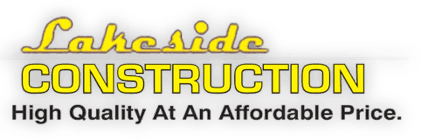 Blank Construction Logo - Lakeside Construction. Roofing Services. Shelbyville, IL