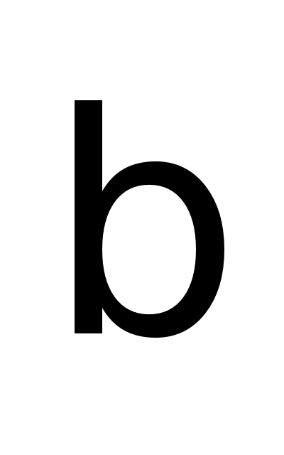 Lower Case B Logo - LogoDix