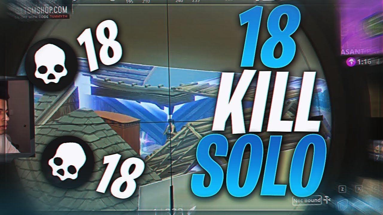 Fortnite Kill Logo - TSM Myth CLEAN 18 KILL SOLOS!! (Fortnite BR Full Match)