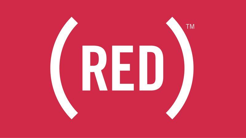Web Red Logo - RED) Olins. branding. Red, Logos and Red campaign