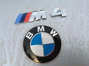 BMW M4 Logo - BMW F82 M4 logo badge emblem decal F32 F33 428i 435i 420i 425d 428d