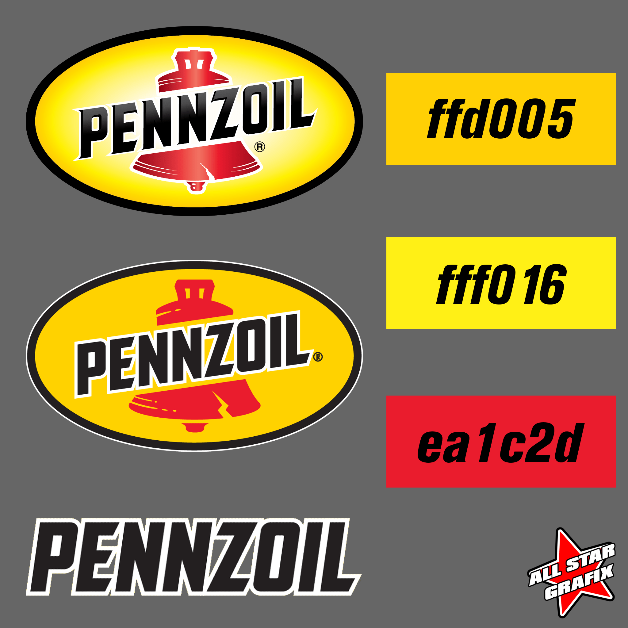 Pensoil Logo - Pennzoil Logoset | Stunod Racing