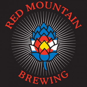 Red Mountain in Circle Logo - Red Mountain Brewing