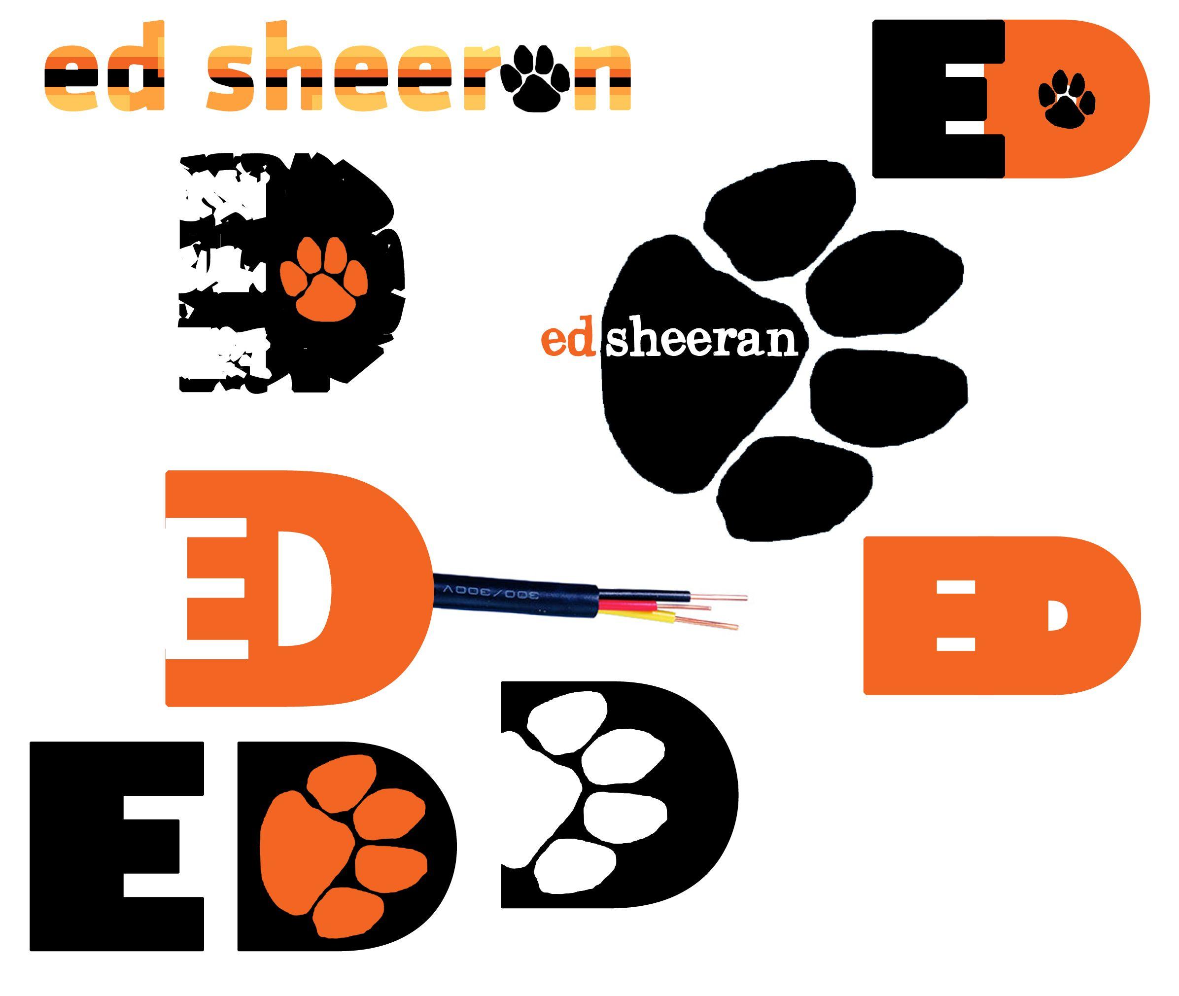 Ed Sheeran Logo - Ed Sheeran Logos. The Art Classroom