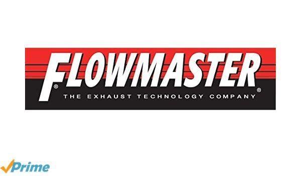 Black White and Red Company Logo - M22 Flowmaster Exhaust Technology Red Black White Logo'd