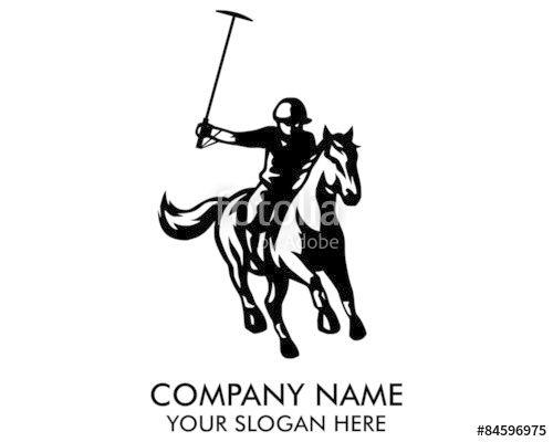Polo Horse Logo - silhouette polo horse