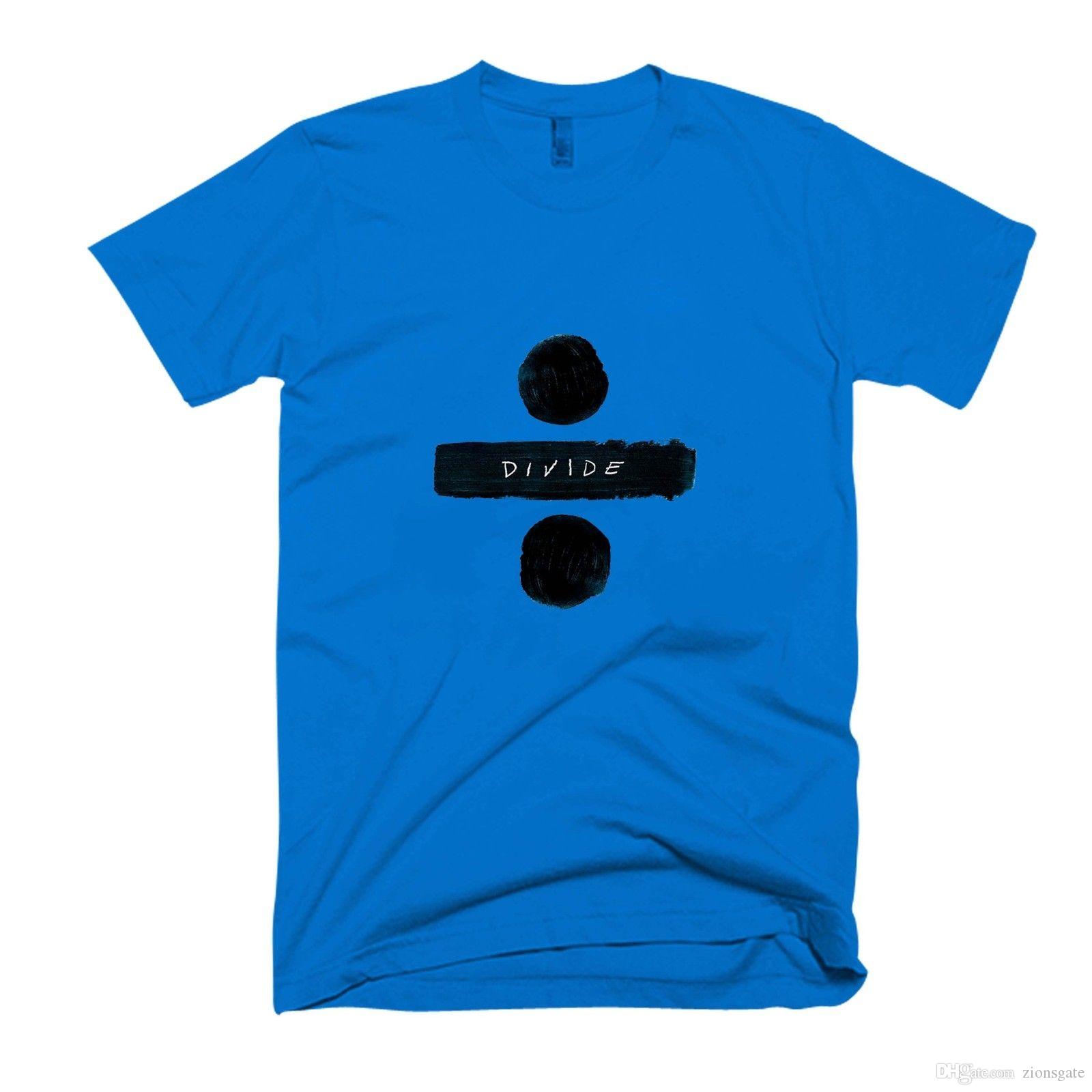Ed Sheeran Logo - Ed Sheeran Divide Logo Men'S / Women'S T Shirt Shirts T Funky T ...