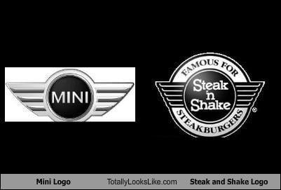 Steak 'N Shake Logo - Mini Logo Totally Looks Like Steak and Shake Logo