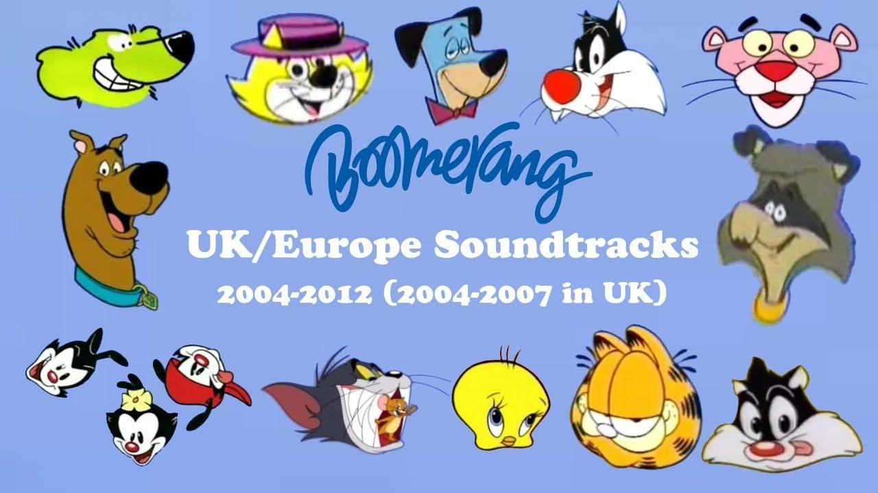 Boomerang Europe Logo - Boomerang UK Europe Up Next Soundtracks 2004 2012 2004 2007 In UK