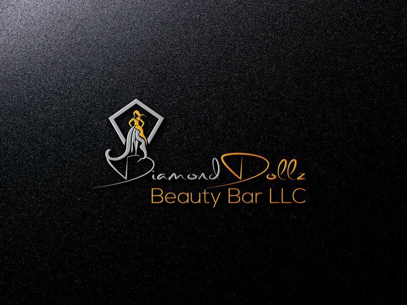 Diamond Girl Logo - Elegant, Modern, Beauty Salon Logo Design for Diamond Dollz Beauty ...