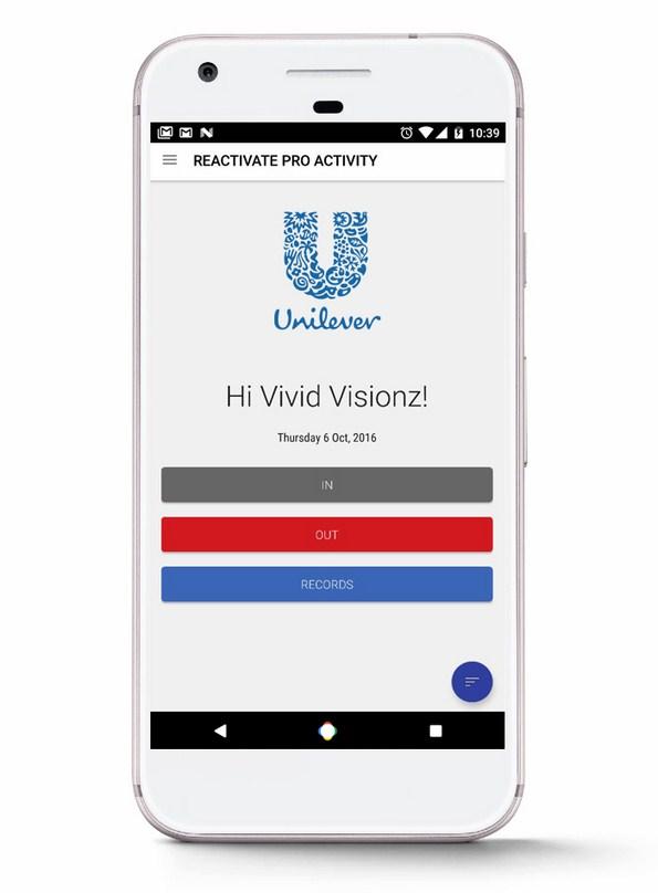 Unilever Mobile App Logo - Unilever Pakistan Activities, Tracking & Sales Management