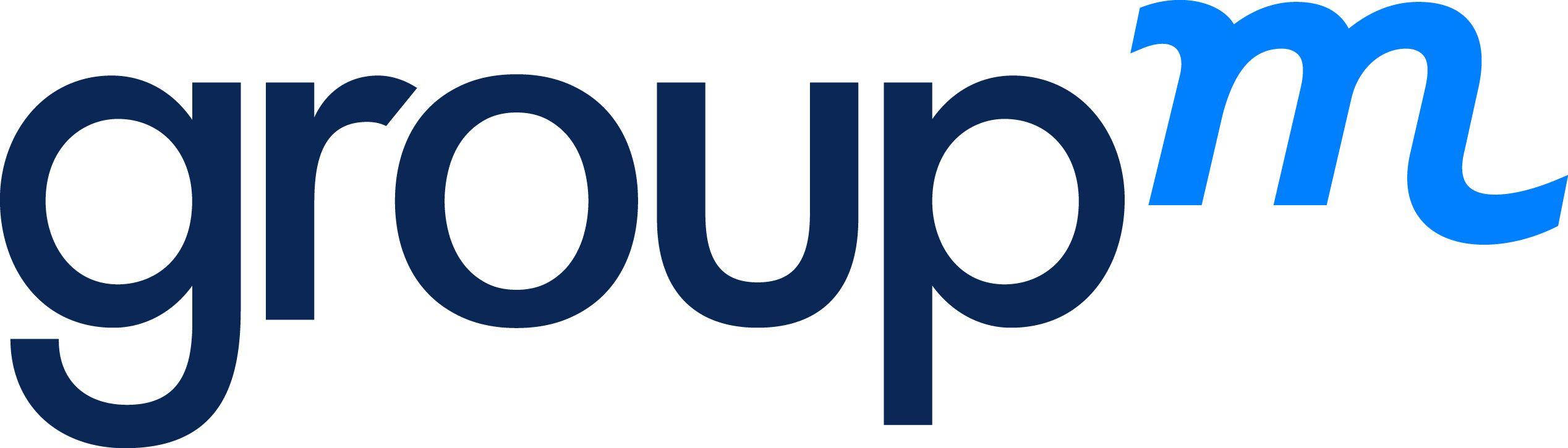 White and Blue M Logo - Brand Kit | GroupM