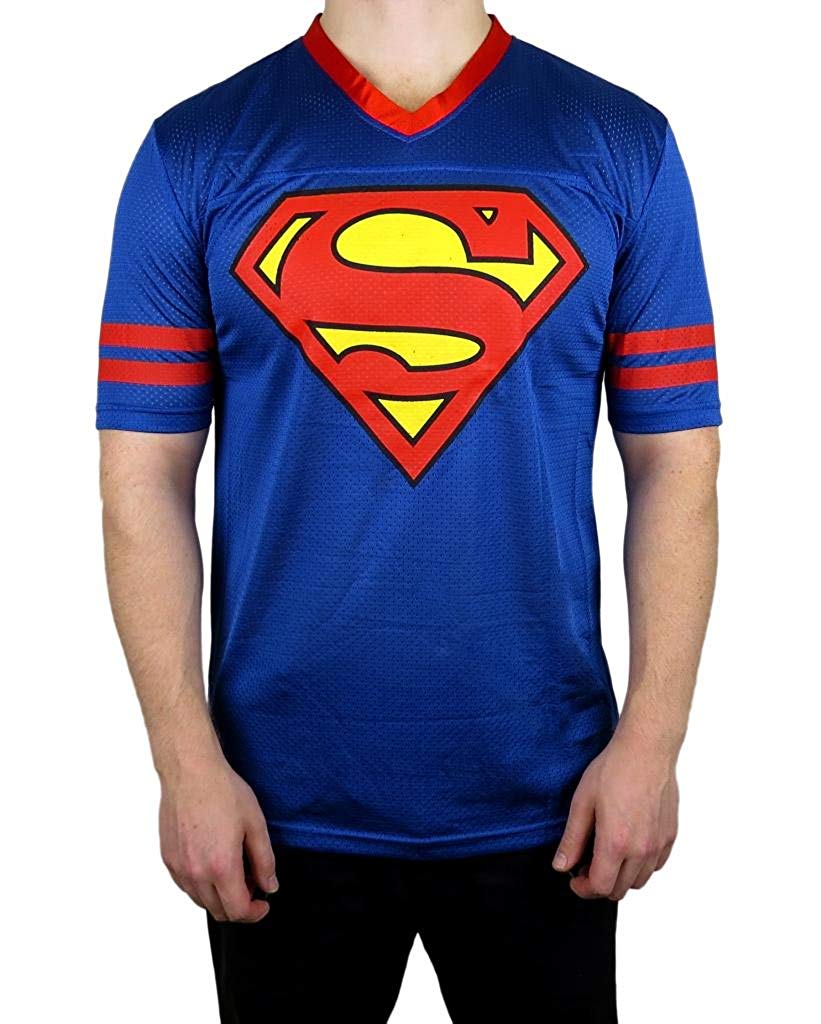 Royal Blue Superman Logo - Bioworld Superman Logo Men's Royal Blue Jersey