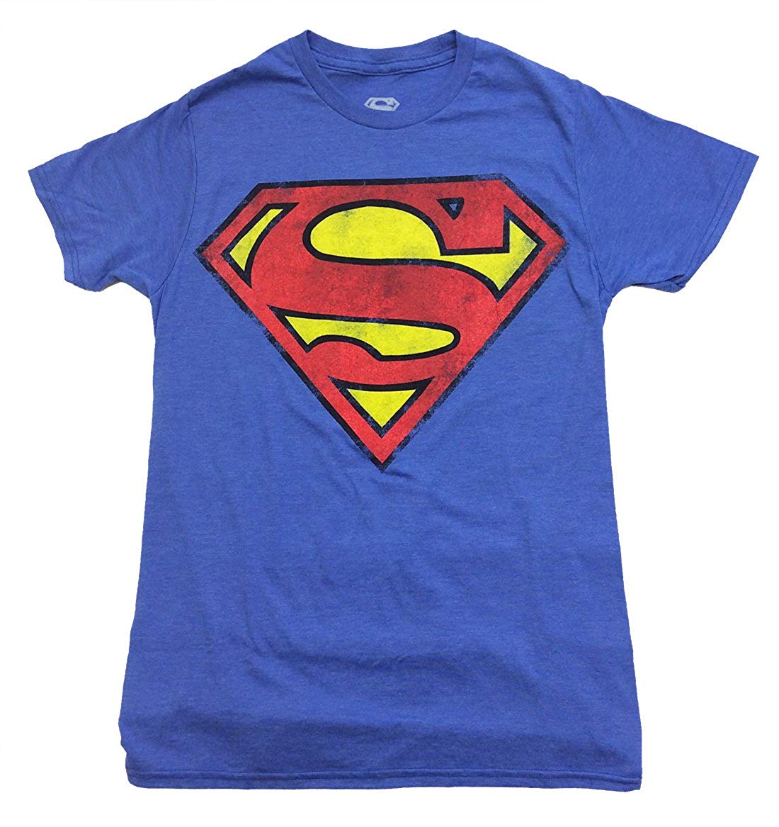 Royal Blue Superman Logo - DC Comics Superman Classic Logo Men's Royal Blue T-shirt