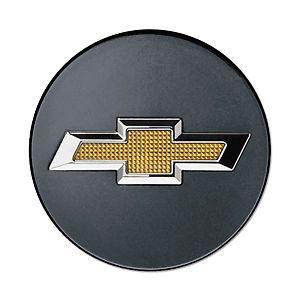 2018 Chevrolet Logo - 2017 2018 Chevrolet Spark OEM Center Cap Black W/ Gold