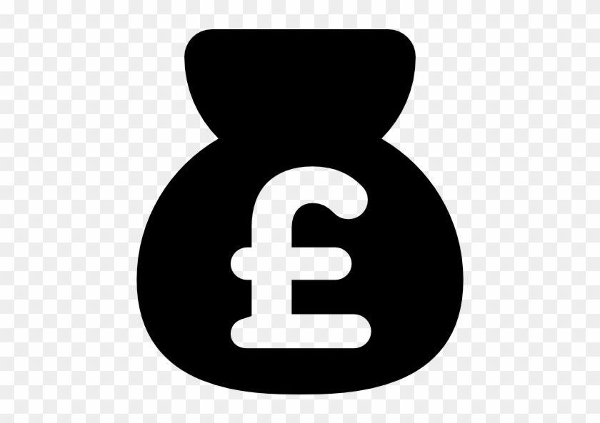 Transparent Money Logo - Money Bag With Pound Sign Free Icon Sign Logo