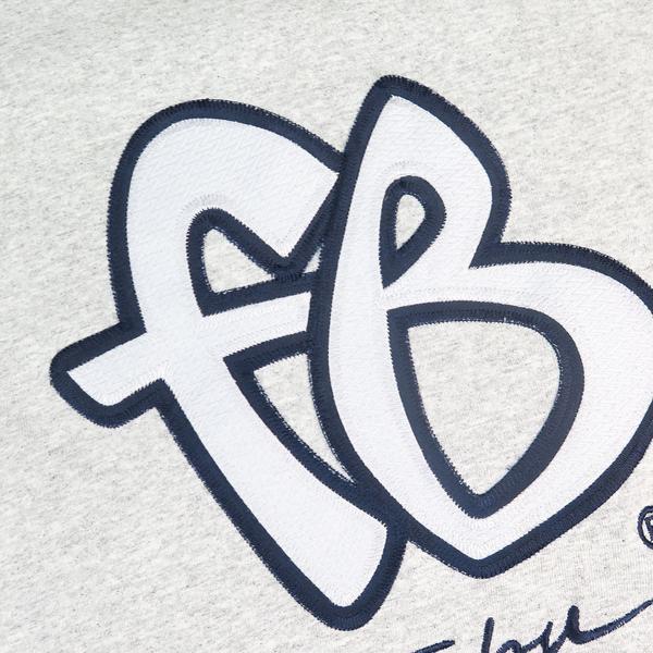 Fubu Logo - FUBU Logo Embroidered Grey Tee - size XL – buyitnow.club