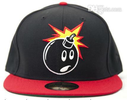 Hundreds Bomb Logo - Black Red The Hundreds Snapback Hats Big Bomb Logo Adjustable Hat