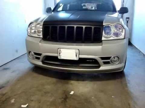 Jeep Grand Cherokee Front License Plate Logo - Remote Retractable License Plate Holder - '07 Jeep SRT8 - YouTube