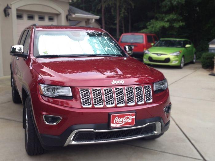 Jeep Grand Cherokee Front License Plate Logo - Grand Cherokee Summit Chrome Honeycomb Grill Insert, Item ...