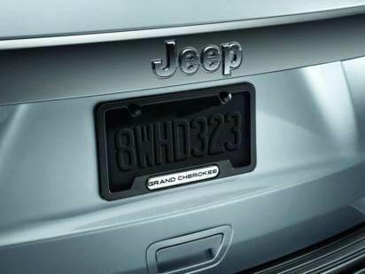 Jeep Grand Cherokee Front License Plate Logo - Mopar Genuine Jeep Parts & Accessories Jeep Grand Cherokee Exterior