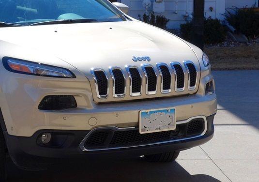 Jeep Grand Cherokee Front License Plate Logo - Front license plate bracket? - Page 4 - 2014+ Jeep Cherokee Forums