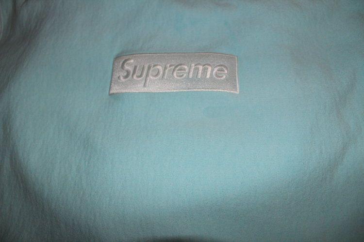 Tiffany Box Logo - Supreme Tiffany Blue Box Logo Pullover — Come Up! Charleston