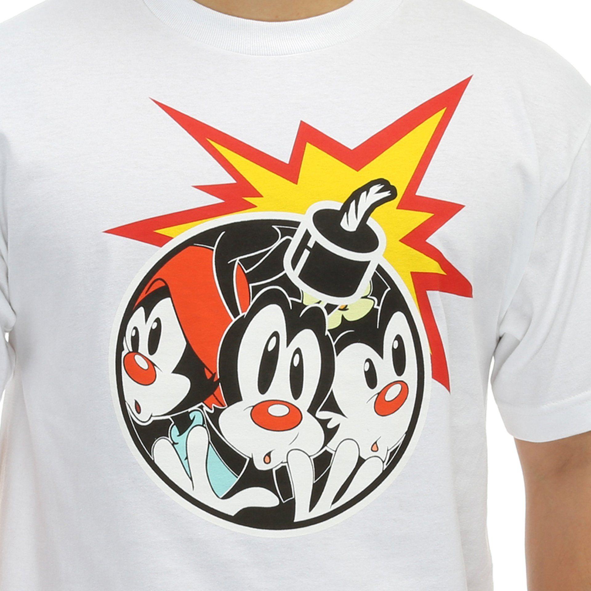 Hundreds Bomb Logo - The Hundreds x Animaniacs AniAdam Bomb T-Shirt - White - New Star