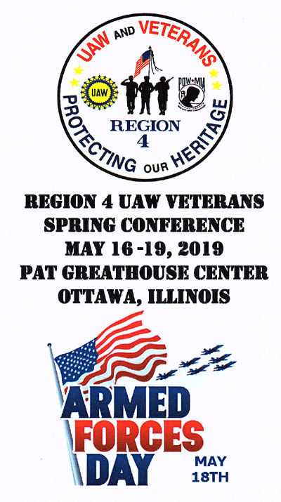 UAW Veterans Logo - Region 4 UAW Veterans
