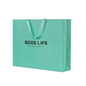Tiffany Box Logo - China Custom Ribbon Tied Small Tiffany Blue Gift Box Paper Bag for ...