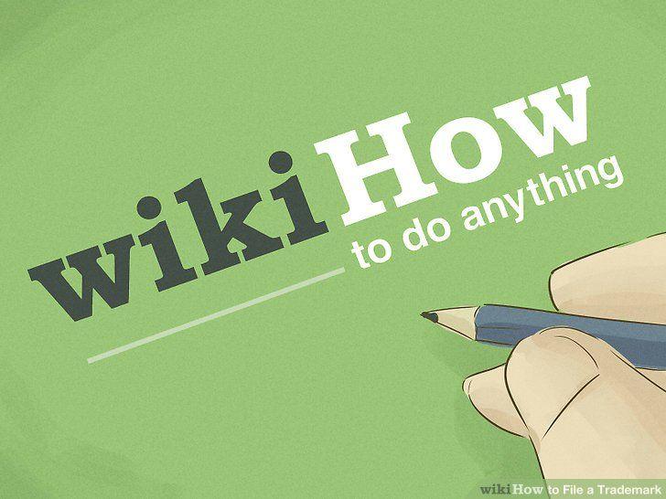 Wikihow.com Logo - How to File a Trademark (with Picture)