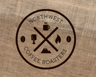 Rustic Company Logo - Coffee Roaster and Distributor Designed by AndrewDurano | BrandCrowd