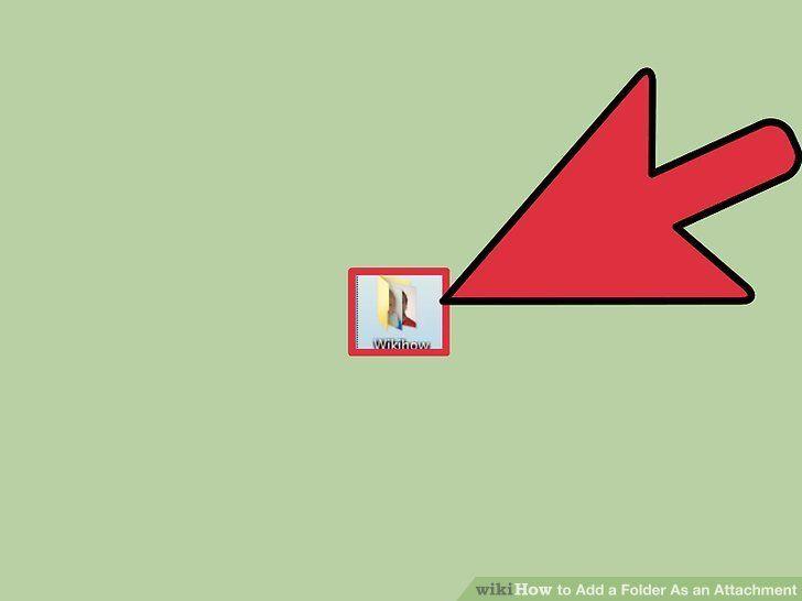 Wikihow.com Logo - 3 Ways to Add a Folder As an Attachment - wikiHow